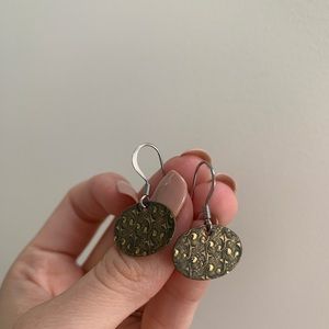 Bronze, Rustic Earrings✨